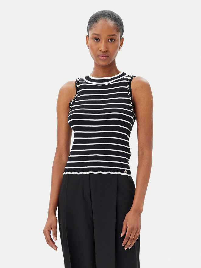 ARTIGLI ARTIGLI Felső ACMA001916 034 Fekete Regular Fit