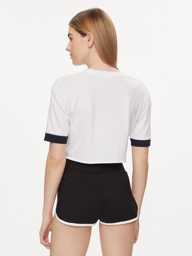 Guess Guess Marškinėliai Mylah V4GI00 I3Z14 Balta Boxy Fit