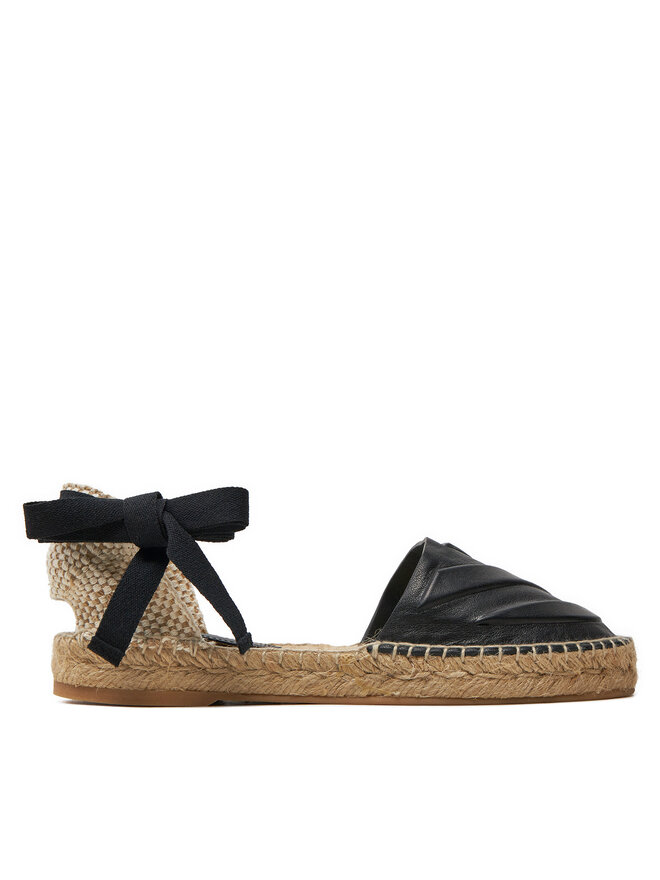 Off-White Espadrile Off-White OWIB015S23LEA0011010 Črna