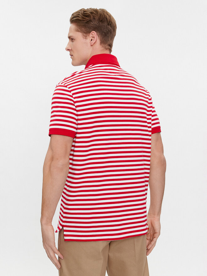 Tommy Hilfiger Tommy Hilfiger Pólóing 1985 MW0MW17770 Piros Regular Fit