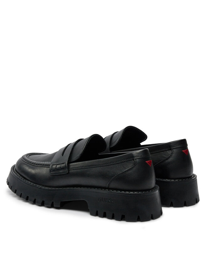 Guess Loafers Guess FM8GOM LEA12 Μαύρο