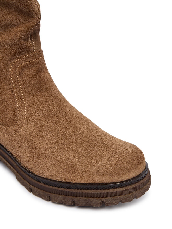 Tamaris Dames Boot Heel 1-25379-45 enkellaarsjes, taupe, 41 EU, taupe, 41 EU