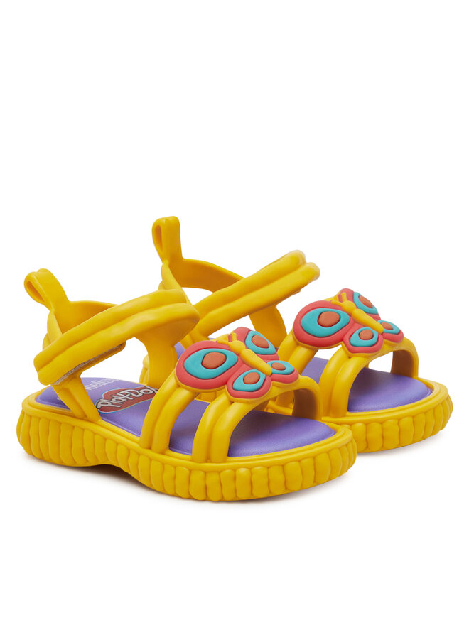 Melissa Sandały Melissa Mini Melissa Create + Play Doh Bb M 35989 Żółty