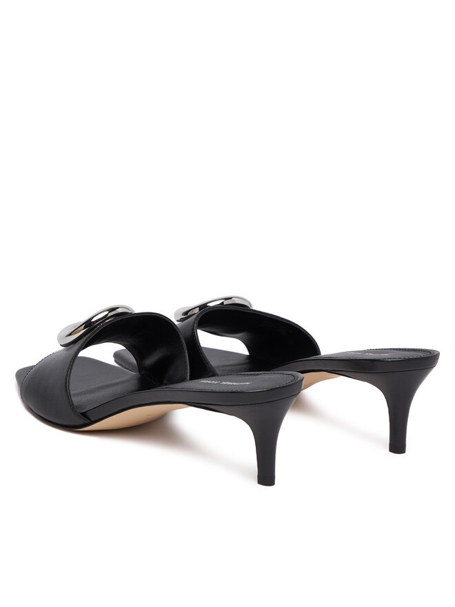 MICHAEL Michael Kors Pantoletten MICHAEL Michael Kors Milan Mule Sandal 40R6MLMS1L Schwarz