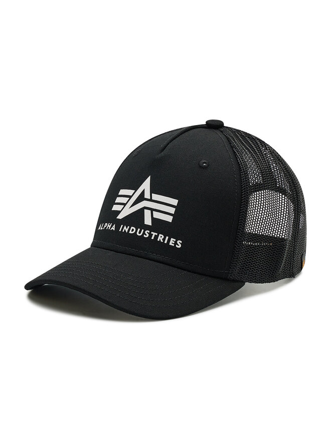 Alpha Industries Czapka z daszkiem Alpha Industries Basic Trucker Cap 186902 Czarny