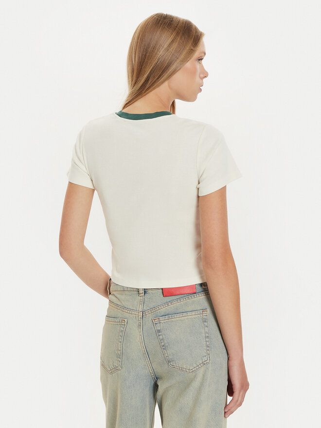 Levi's® Levi's® Marškinėliai Essential Sporty A8798-0014 Écru Slim Fit