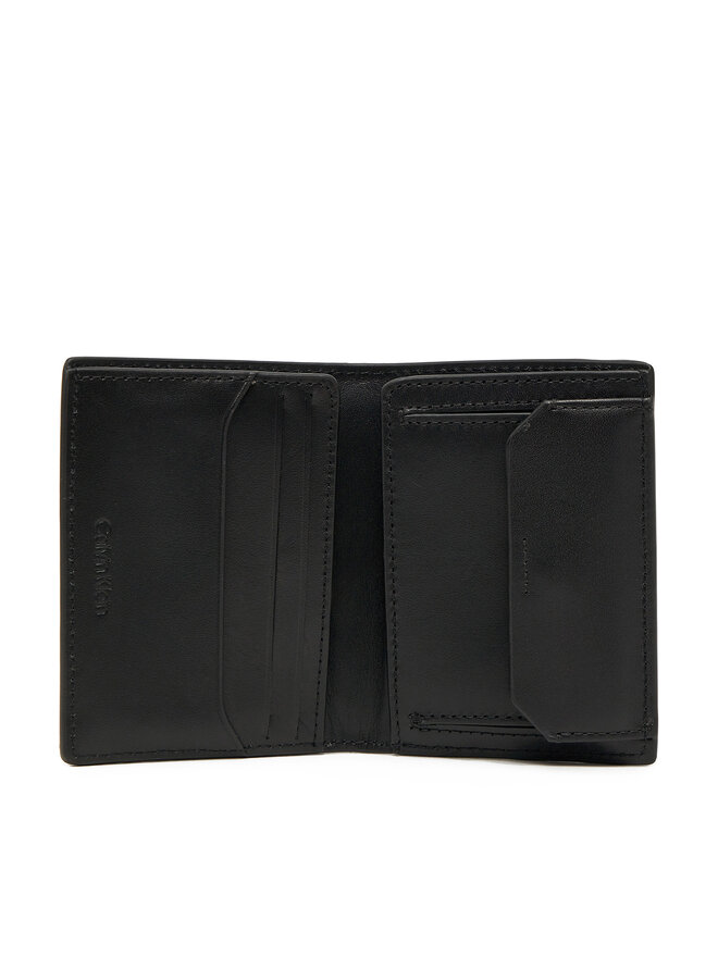 Calvin Klein Duży Portfel Męski Calvin Klein Warmth K50K512683 Czarny