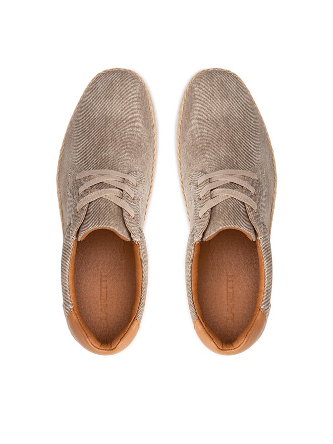 Lanetti Espadryle Lanetti 121AM0280 Beżowy