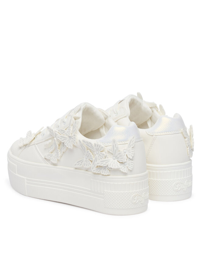 Buffalo Sneakers Buffalo Paired Butterfly 1636733 Weiß