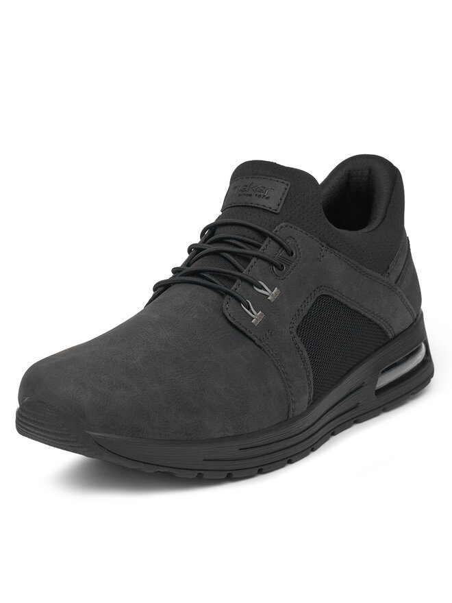 Rieker Sneakersy Rieker B1053-00 Czarny