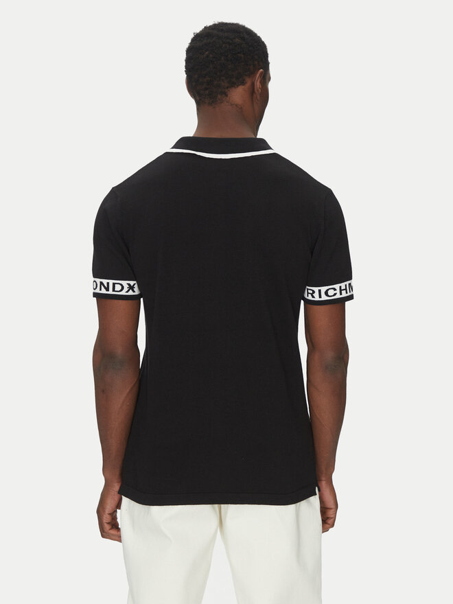 Richmond X Richmond X Pólóing UMP25309PO Fekete Regular Fit