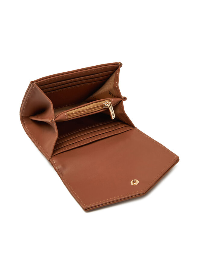 WITTCHEN Kleine Damen Geldbörse WITTCHEN 99-1Y-516-4 Braun