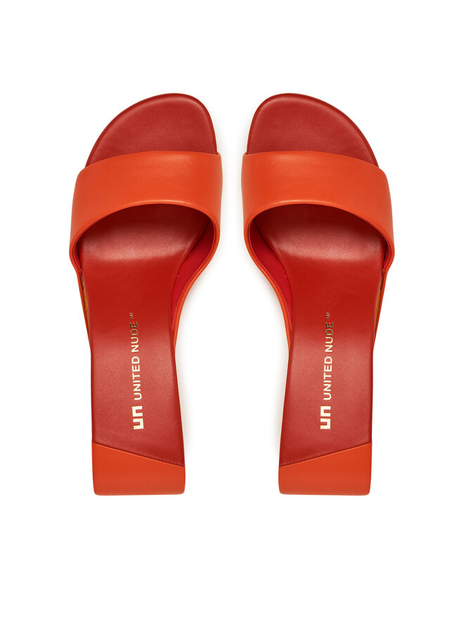 United Nude Klapki United Nude Mobius Mid 1000387016 Pomarańczowy