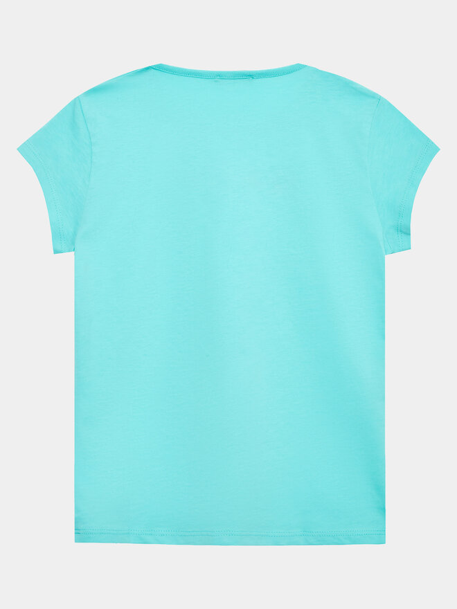 United Colors Of Benetton United Colors Of Benetton Majica 3096G1095 Modra Regular Fit