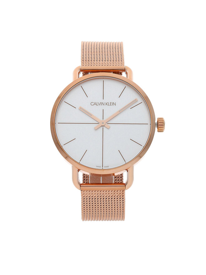 Calvin Klein Hodinky Calvin Klein Even K7B21626 Růžová