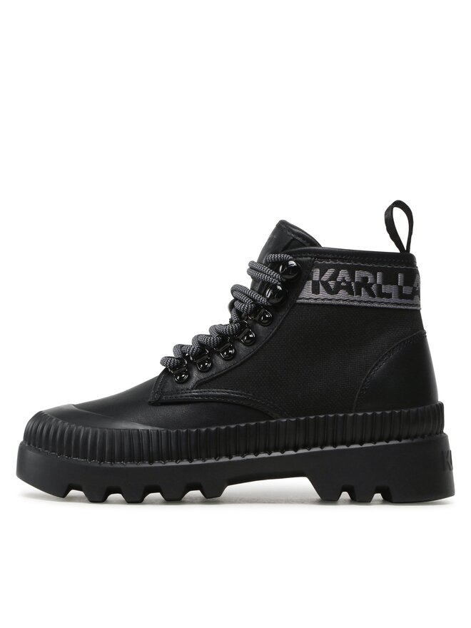 KARL LAGERFELD Bakancs KARL LAGERFELD KL42533 Fekete