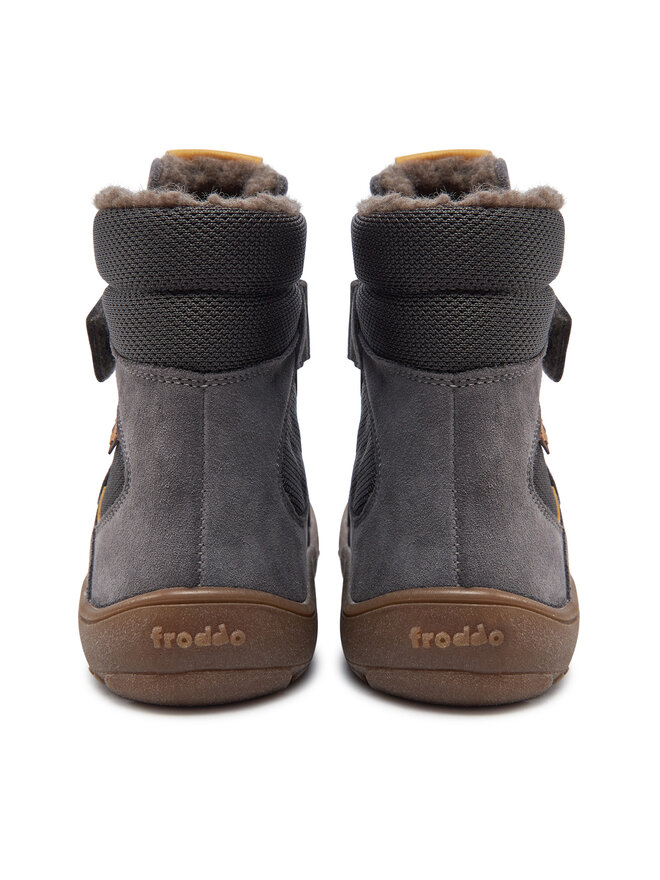 Froddo Zimske čizme Froddo Barefoot Tex Winter G3160233-3 S Siva