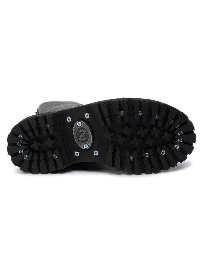 Nagaba Schnürstiefel Nagaba 010H Schwarz