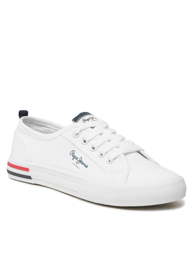 Pepe Jeans Кросівки Pepe Jeans Brady Basic Boy PBS30549 Білий