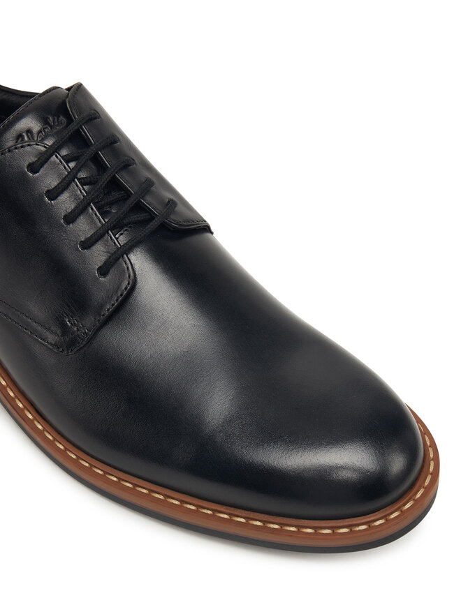 Clarks Halbschuhe Clarks Aldwin Lace 26183981 Schwarz