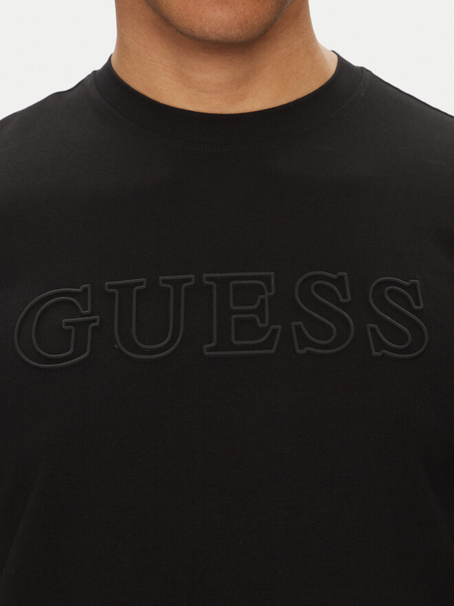 Guess Guess Marškinėliai Z2YI11 J1314 Juoda Regular Fit
