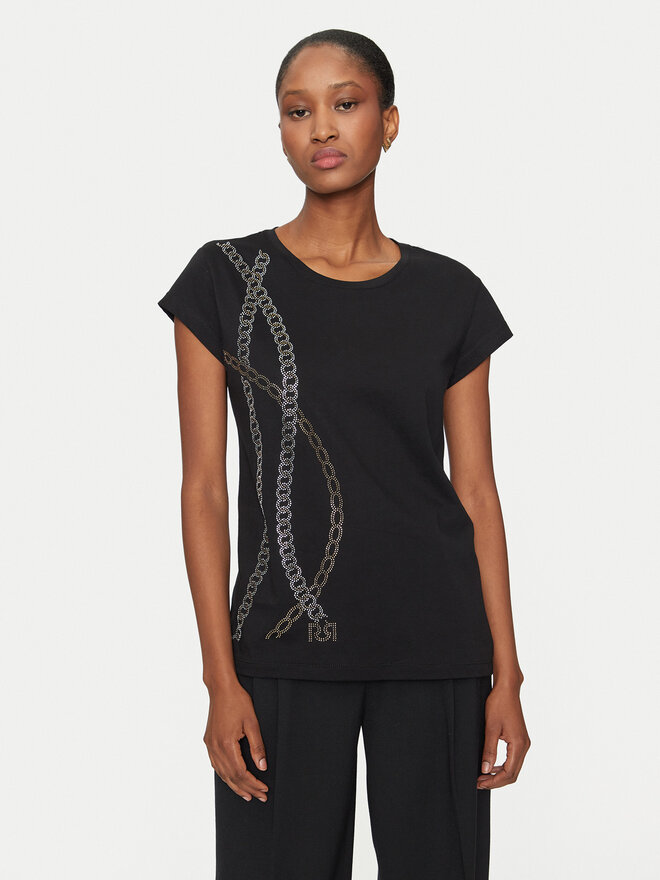 Rinascimento Rinascimento T-Shirt CFC0121232003 Μαύρο Regular Fit
