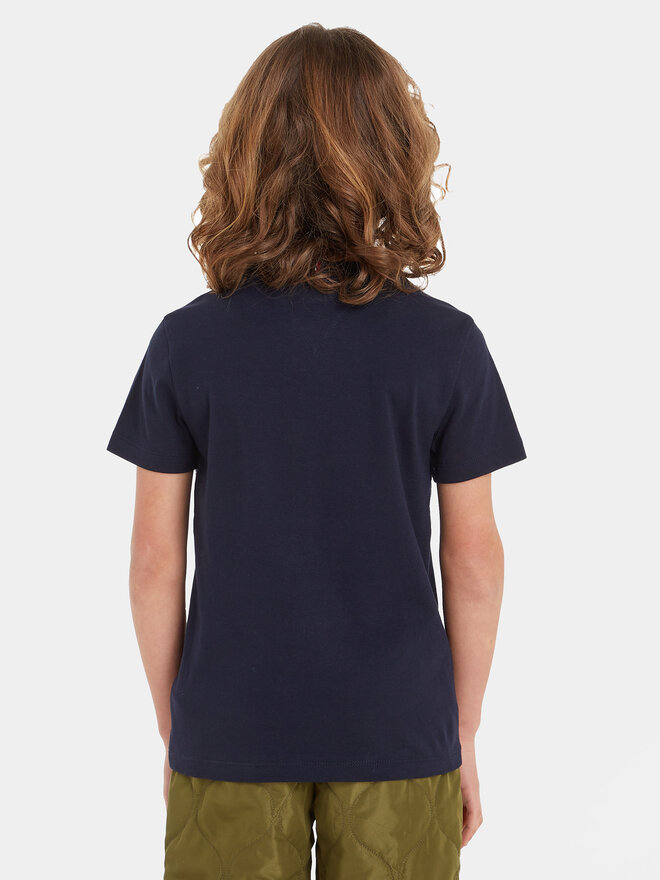 Tommy Hilfiger Tommy Hilfiger Póló New York Flag KB0KB08626 S Sötétkék Regular Fit