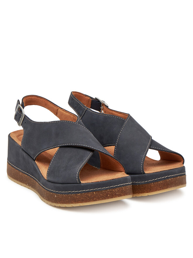 Clarks Sandali Clarks Kassanda Step 26181440 Mornarsko modra