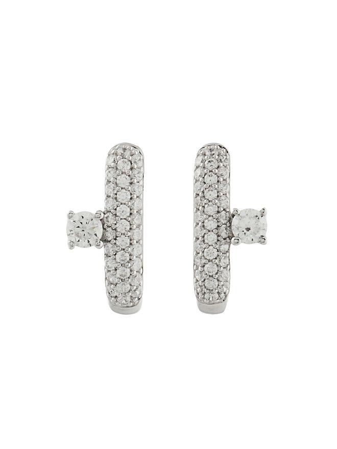 Guess Kolczyki Guess JSBE04 548JW Srebrny