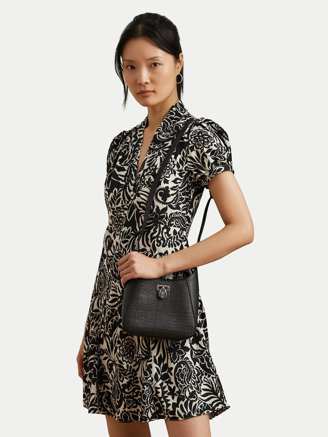 LAUREN RALPH LAUREN Torebka LAUREN RALPH LAUREN Tanner 431966751002 Czarny