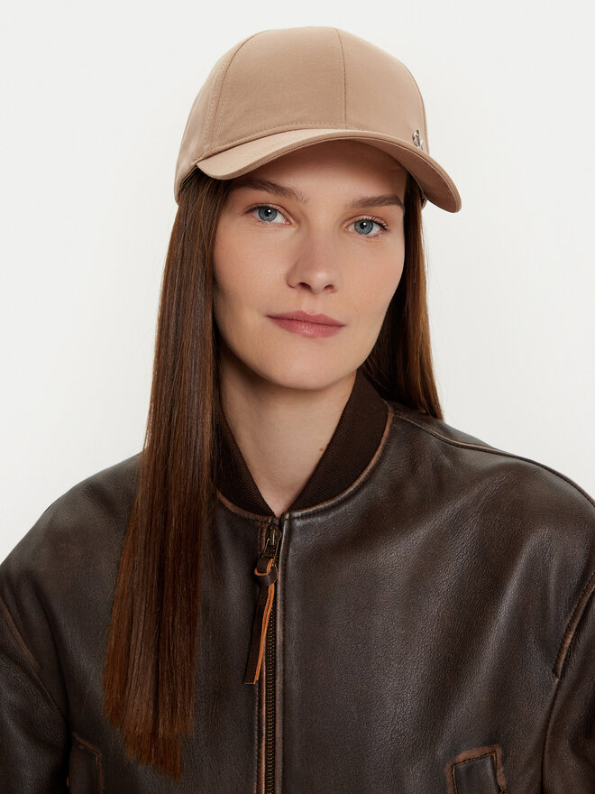 Calvin Klein Czapka z daszkiem Calvin Klein K60K613102 Beżowy