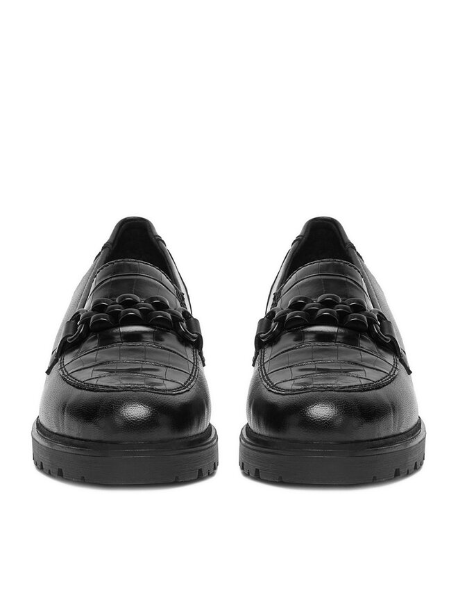 Rieker Loafersy Rieker 45561-01 Černá