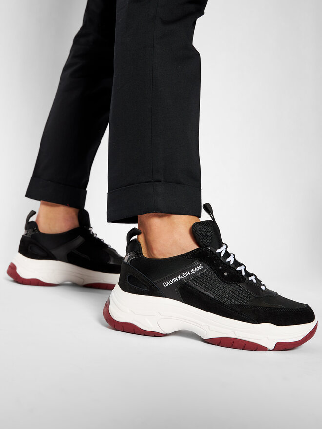 Batai Calvin Klein Jeans Chunky Sole Laceup Clearance Calvin Klein