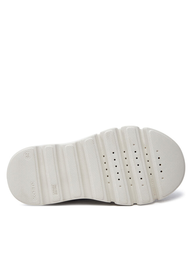 Geox Schnürschuhe Geox J46HWB 0LVNF C1007 S Grau