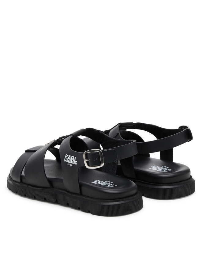 Karl Lagerfeld Kids Szandál Karl Lagerfeld Kids Z30372 S Fekete