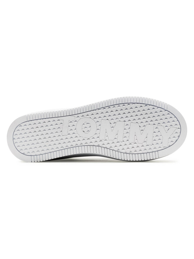 Tommy Jeans Sportcipők Tommy Jeans Iconic Essential Flatform EN0EN01358 Fehér