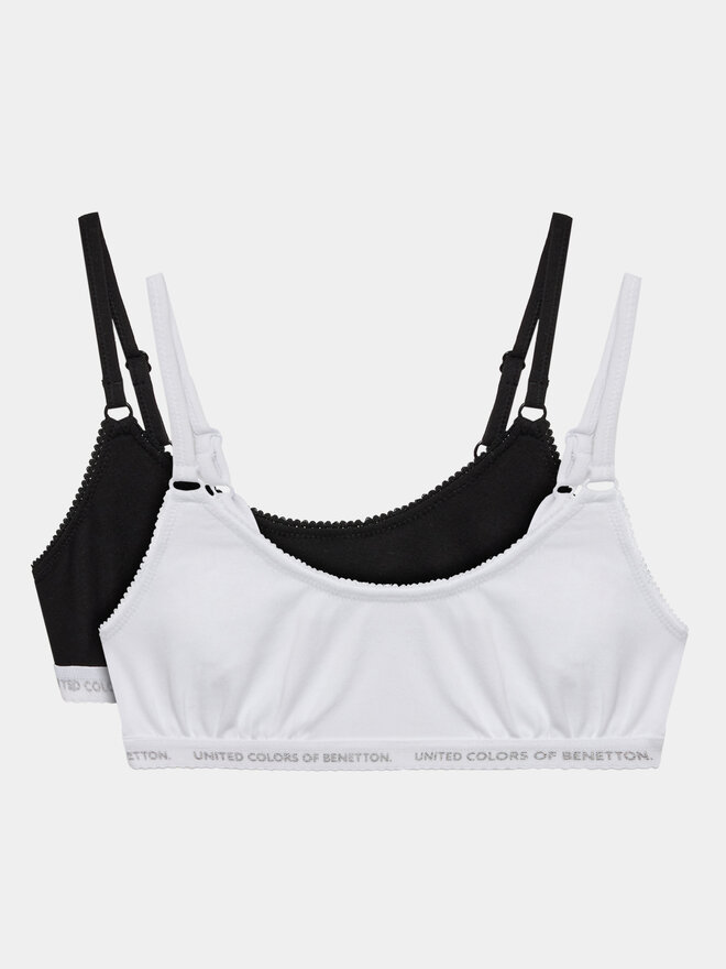 United Colors Of Benetton United Colors Of Benetton 2er-Set BHs 3MC10R1IN Bunt