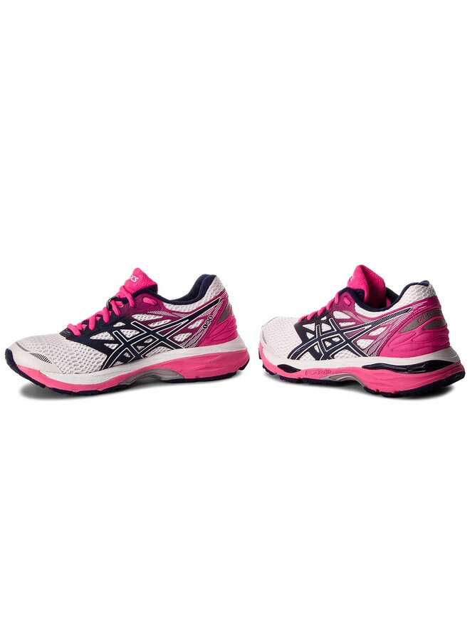 Laufschuhe Asics Gel Cumulus 18 T6C8N WeiB eschuhe