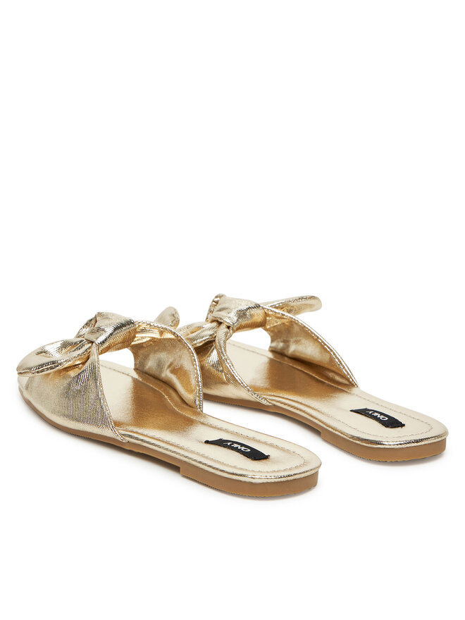 ONLY Shoes Şlapi ONLY Shoes Onlmillie-3 Auriu
