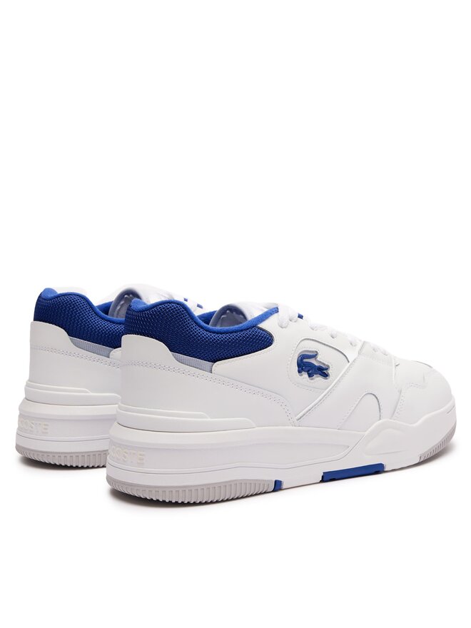 Lacoste Sneakersy Lacoste Lineshot Contrasted Collar 747SMA0061 Biały