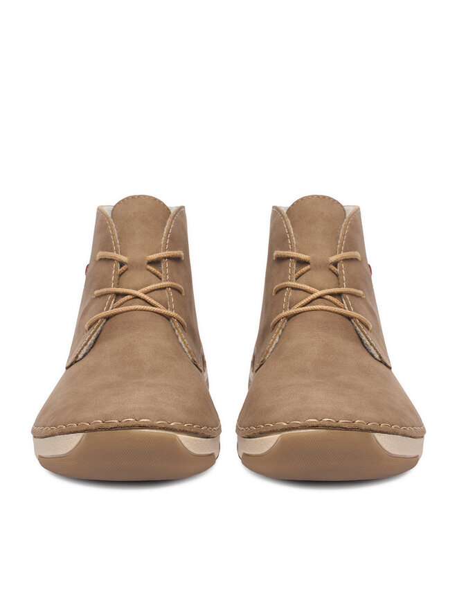 Rieker Schnürschuhe Rieker CEO-55929-64 Dunkelbeige