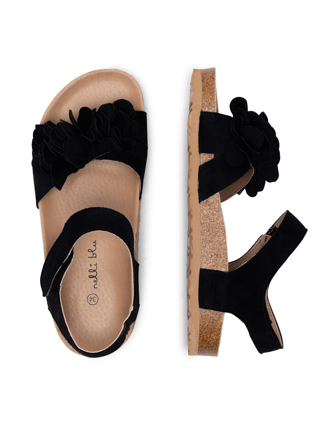 Nelli Blu Sandales Nelli Blu CS20181-20 Melns