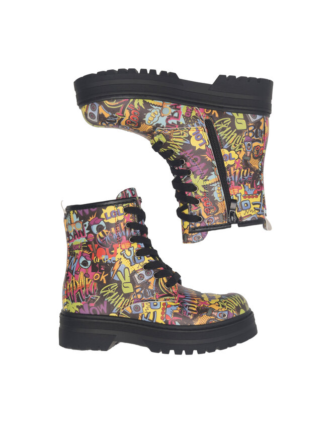 DeeZee Schnürstiefeletten DeeZee AVO-81587-001 Bunt