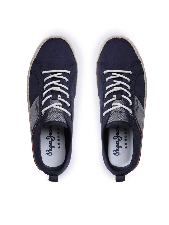 Pepe Jeans Espadryle Pepe Jeans Maoui Tape PMS30917 Granatowy