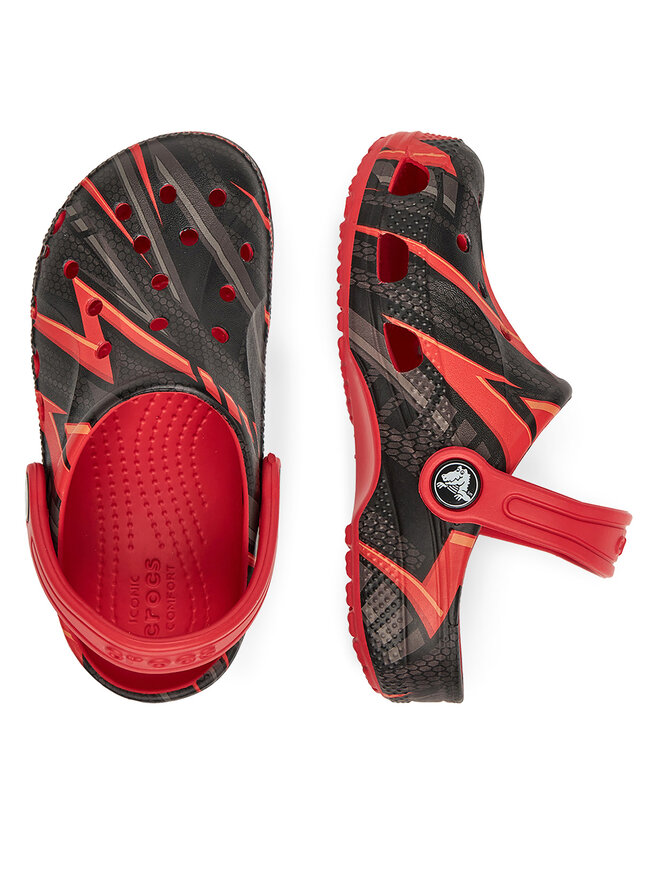 Crocs Şlapi Crocs BAYA SEASONAL PRINTED CG K 209728-8C1 Negru
