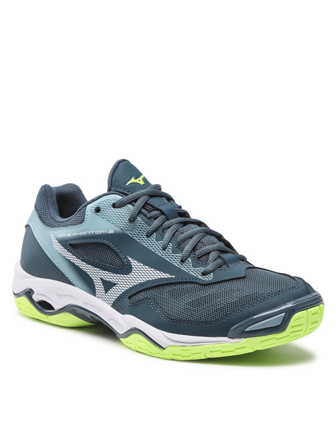 ms Взуття у спортзал Mizuno Wave Phantom 2 X1GA206038 Зелений