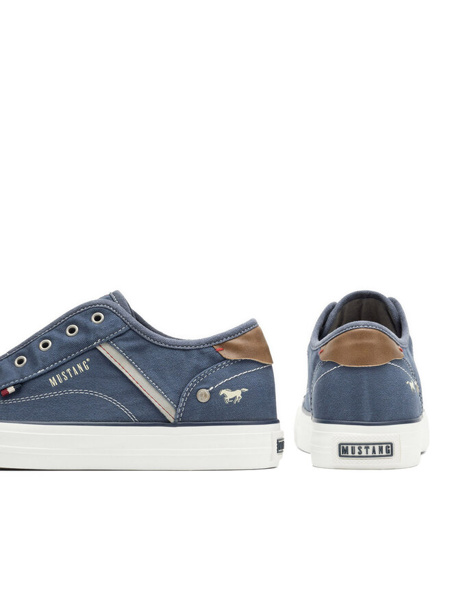 Mustang Sneakers aus Stoff Mustang 1272-402 Blau