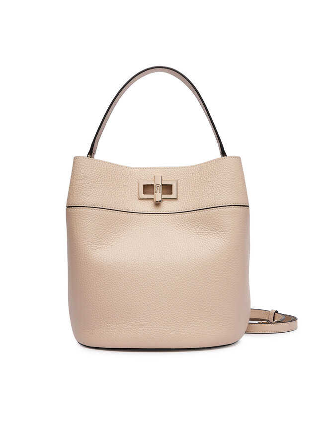 Furla Handtasche Furla Amelia M Bucket WB01953 HSF000 CN 93300 Creme