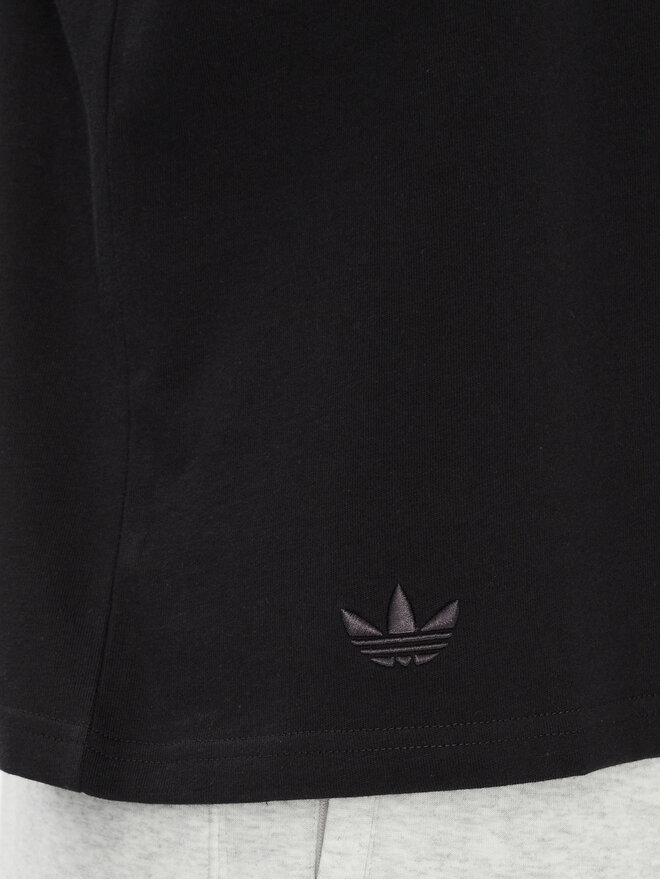 adidas adidas Marškinėliai Neuclassics HZ3700 Juoda Oversize