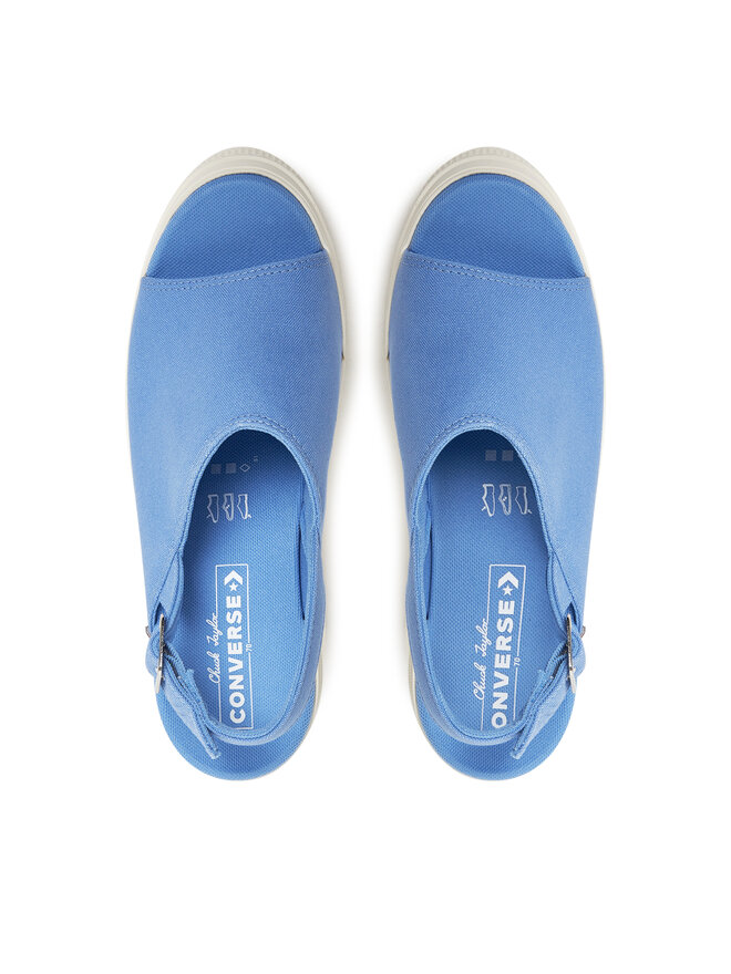 Converse Sandały Converse Chuck 70 De Luxe Heel Sandal Platform A13810C Niebieski